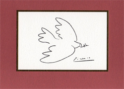 P.ピカソ「Dove of Peace」